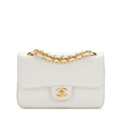 chanel classic flap lizard